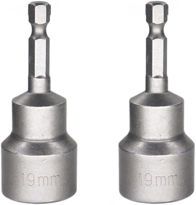EMSTAR 2PCS Leveling Scissor RV Jack Socket Drill Adapter With 1/4" Quick Connect Hex Shank Tools, Compatible with All 3/4" or 19mm Hex Drive Jacks, Premium Durable Material - Image 1